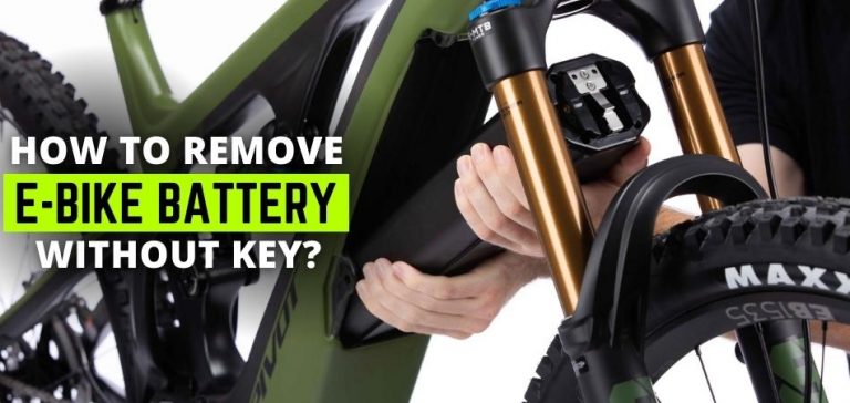 How to Remove E-Bike Battery without Key