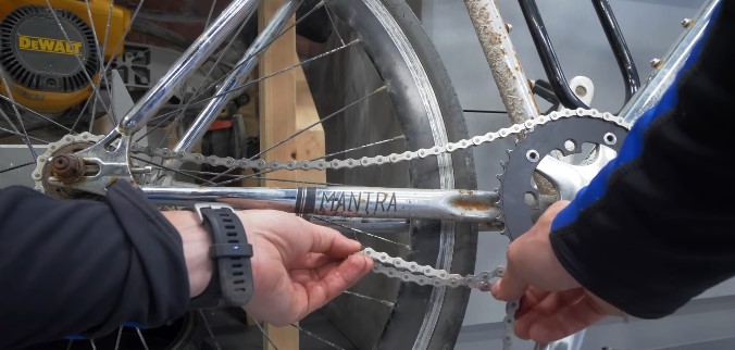 Installing the New Chain